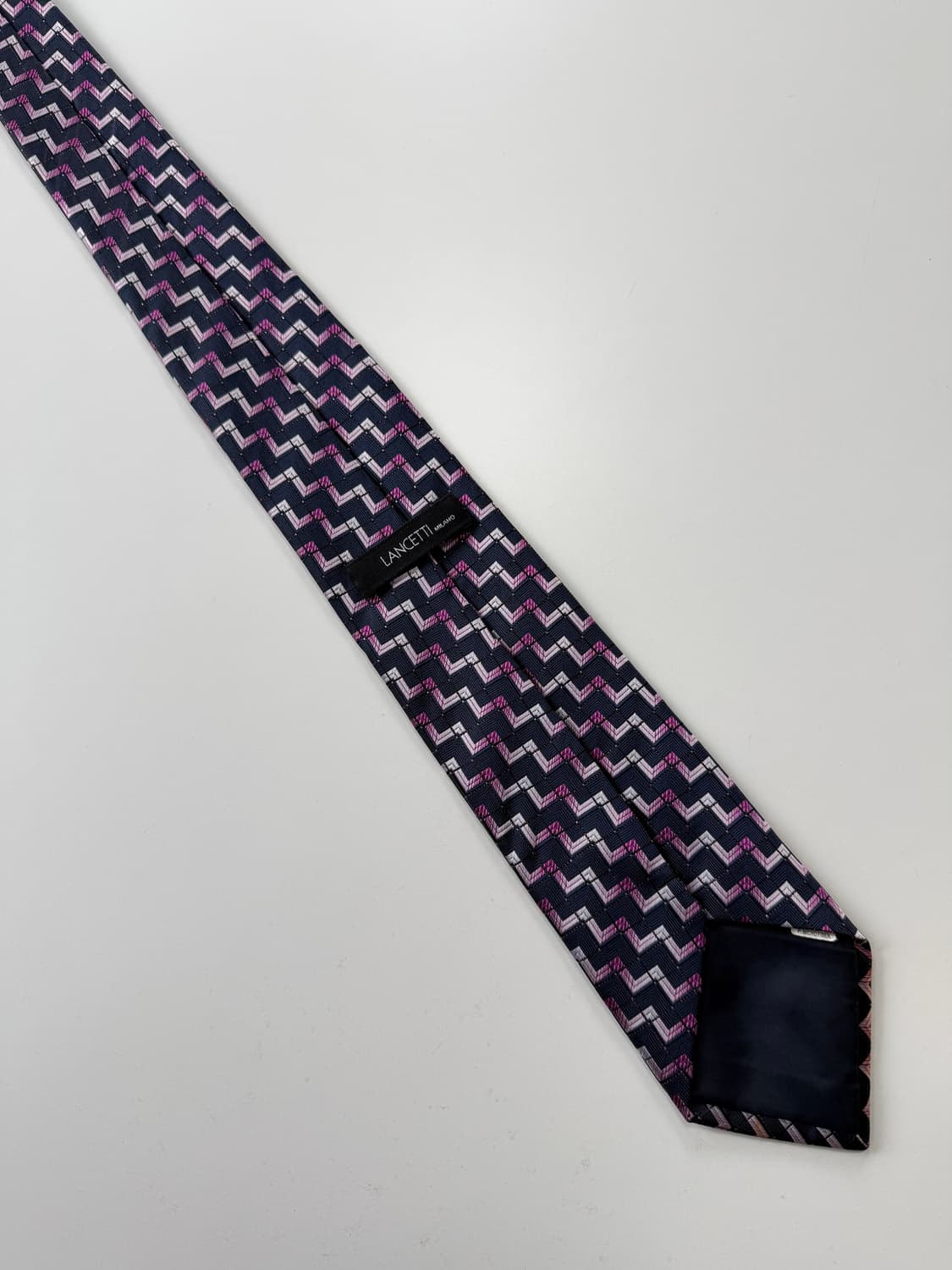 란체티 (Lancetti) 실크 넥타이 8.5cm 상품이미지3