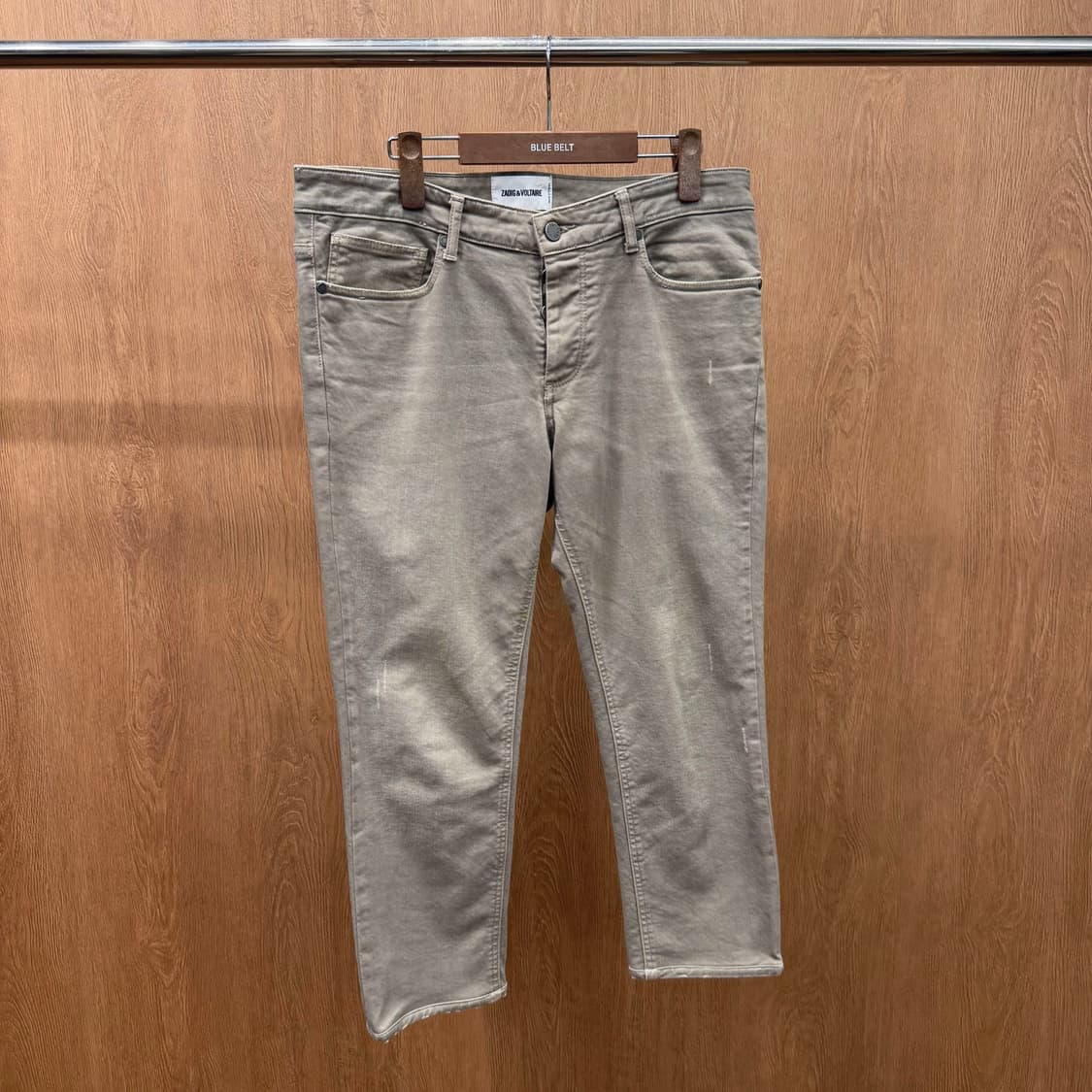 리바이스 511 데님 팬츠 5포켓 레드 탭 디테일 슬림핏 라이트 그레이 상품이미지2