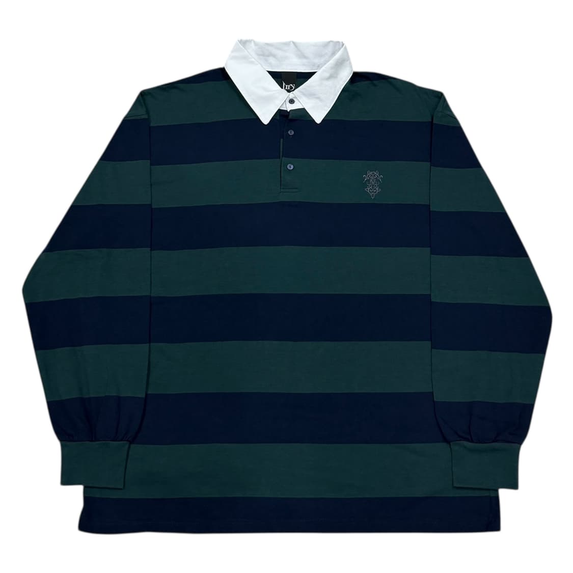 LEEY 와이이이엘 폴로 롱슬리브 카라티 그린 상품이미지1