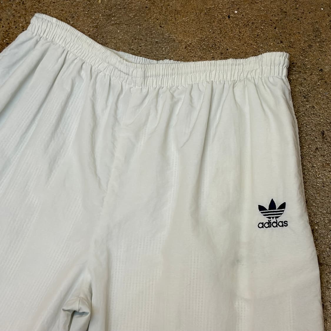 80s Made in USA 아디다스 츄리닝 트레이닝팬츠 바람막이 팬츠 상품이미지3