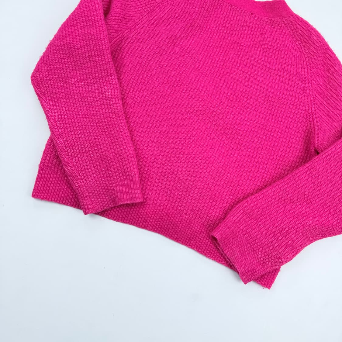 가니 알파카 울 혼방 가디건 상품이미지10