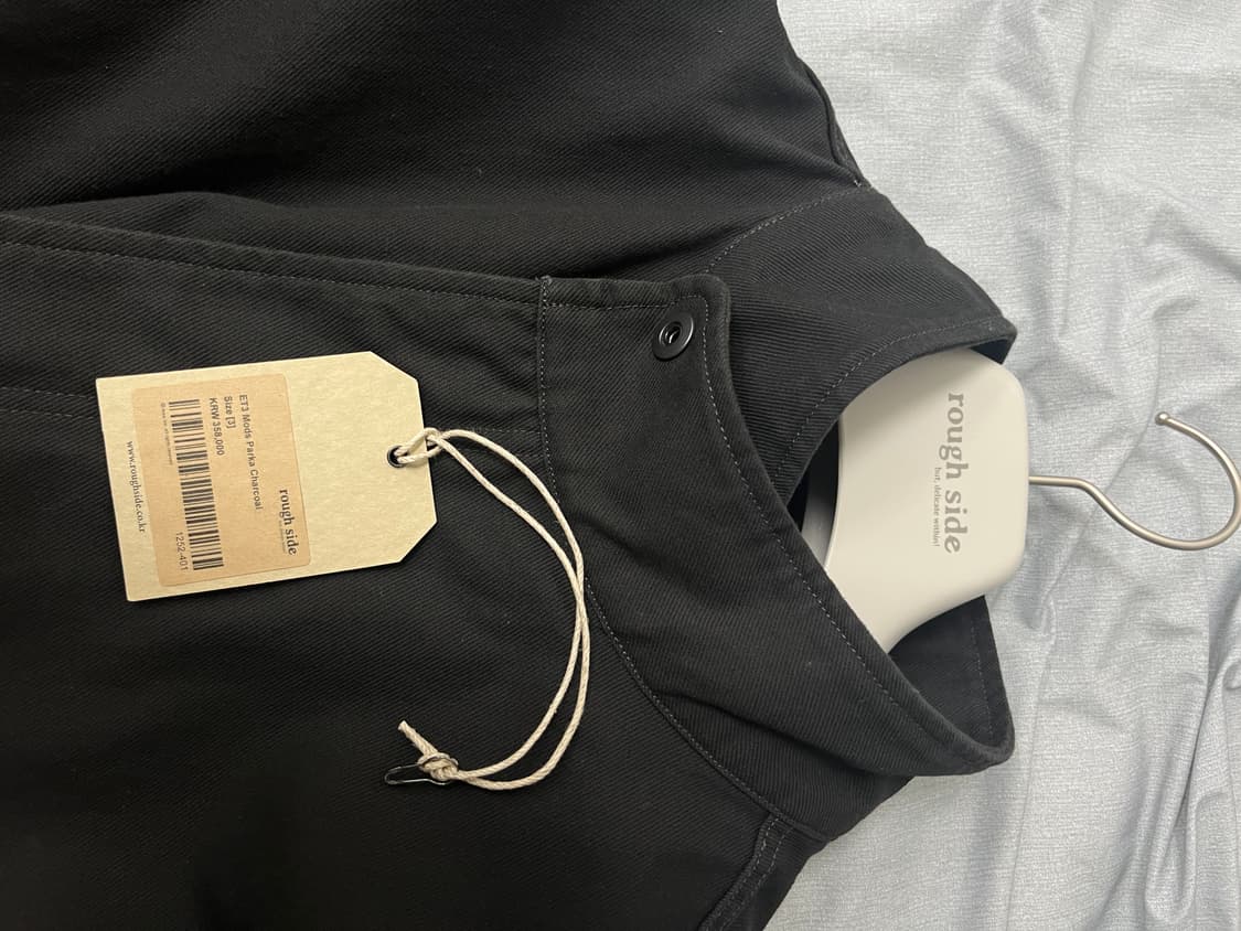 러프사이드 / 25FW ET3 모즈파카 차콜 / 3 상품이미지6