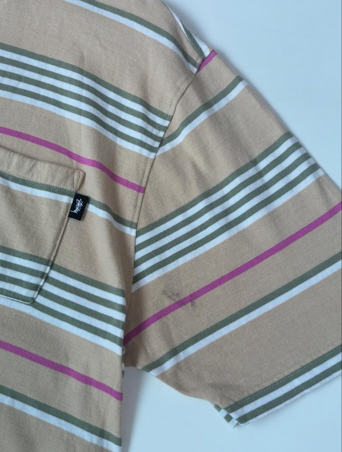 Stussy 스투시 단가라 포켓 티셔츠 상품이미지6