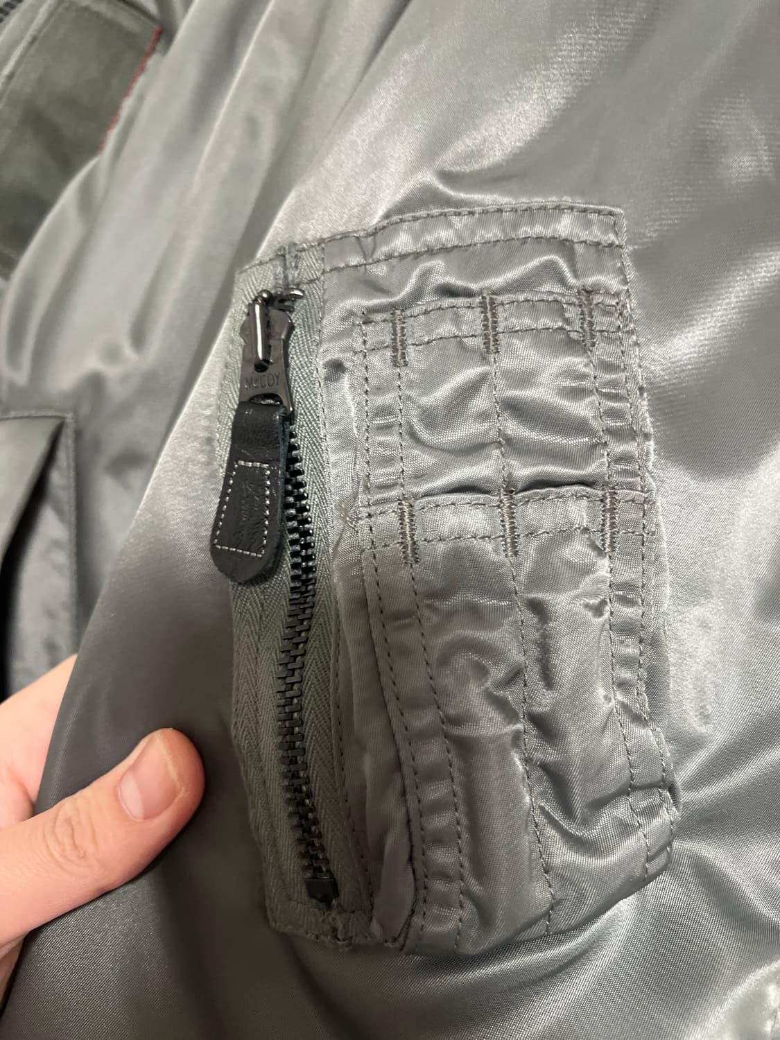 리얼맥코이 MA-1 MJ25112 M사이즈 노데칼 새상품 상품이미지4