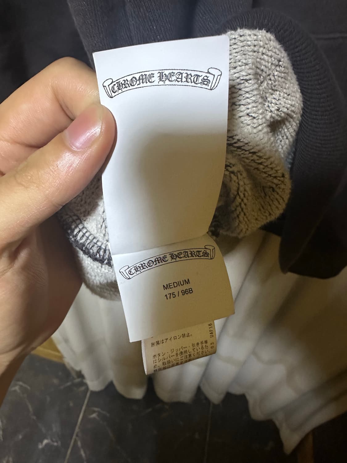 M/Chrome Hearts 크롬하츠 바인대거 하프집업 상품이미지7