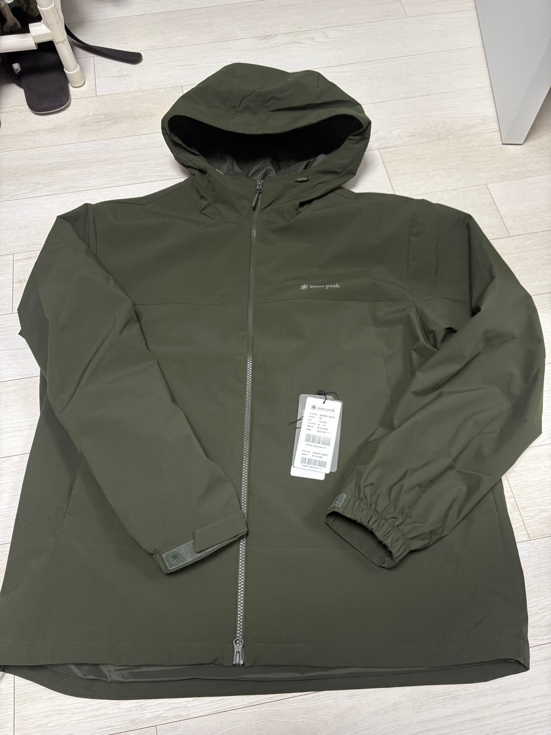 [110 2xl] 스노우피크 25fw bts 뷔 바람막이 상품이미지1