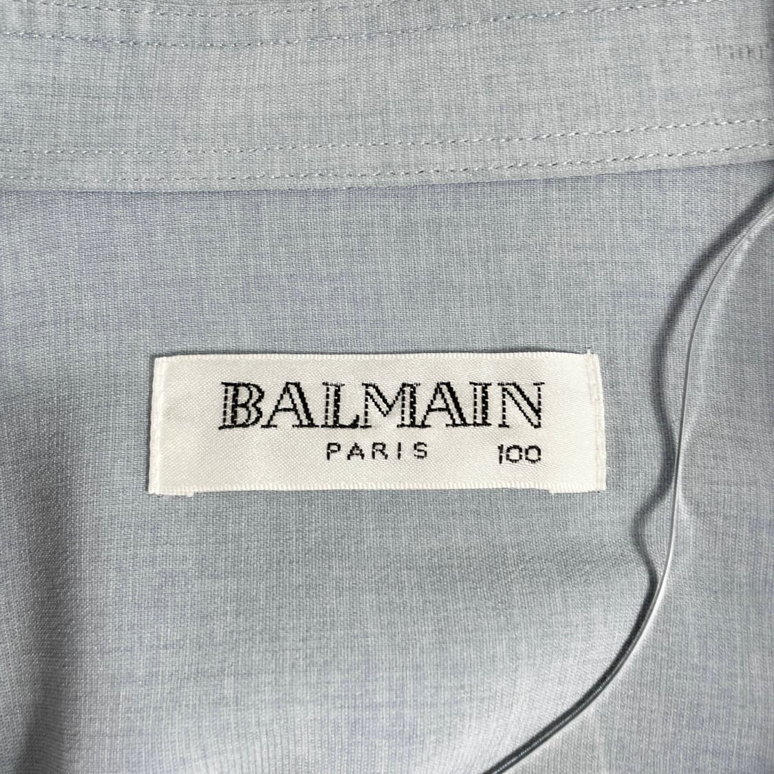 D2 발망(Balmain) 블루 드레스 셔츠 100-105사이즈 상품이미지4