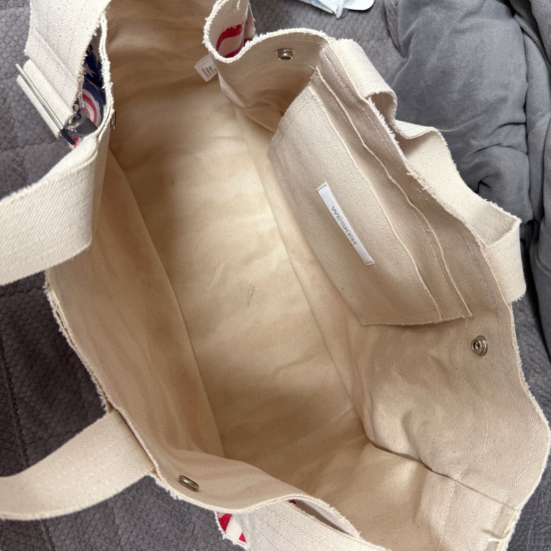 (희귀)wesken star spangled canvas bag 상품이미지7