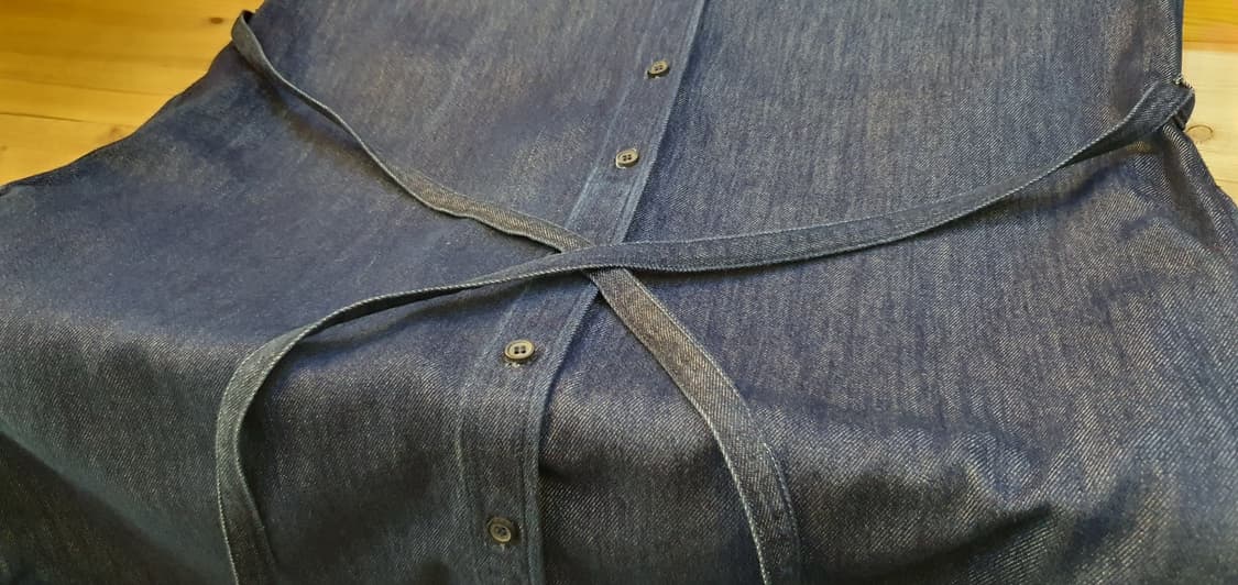 77/88.COS 데님 벨트립 원피스 상품이미지7