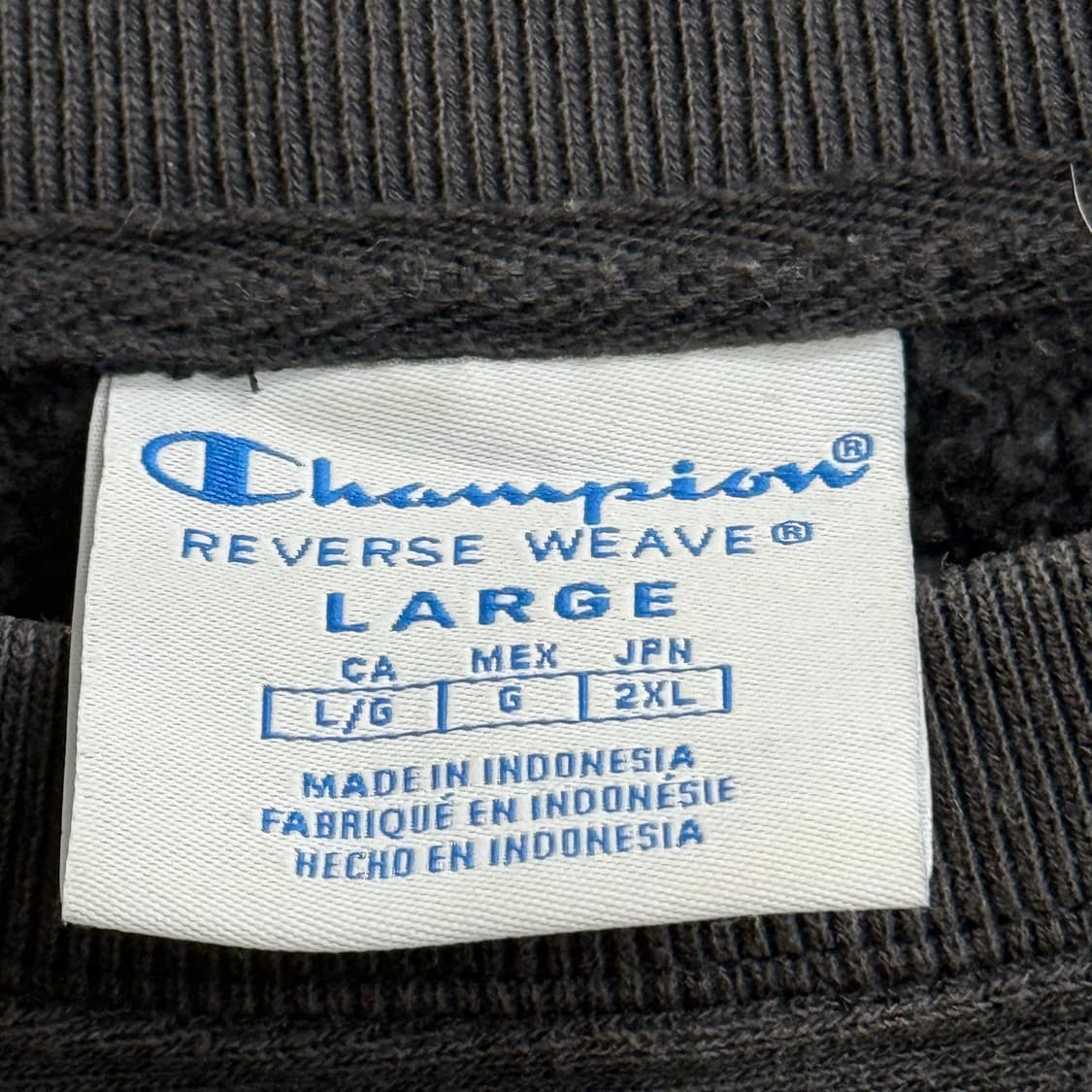 챔피온 리버스위브 오버핏 빅로고 맨투맨 (L) 상품이미지2