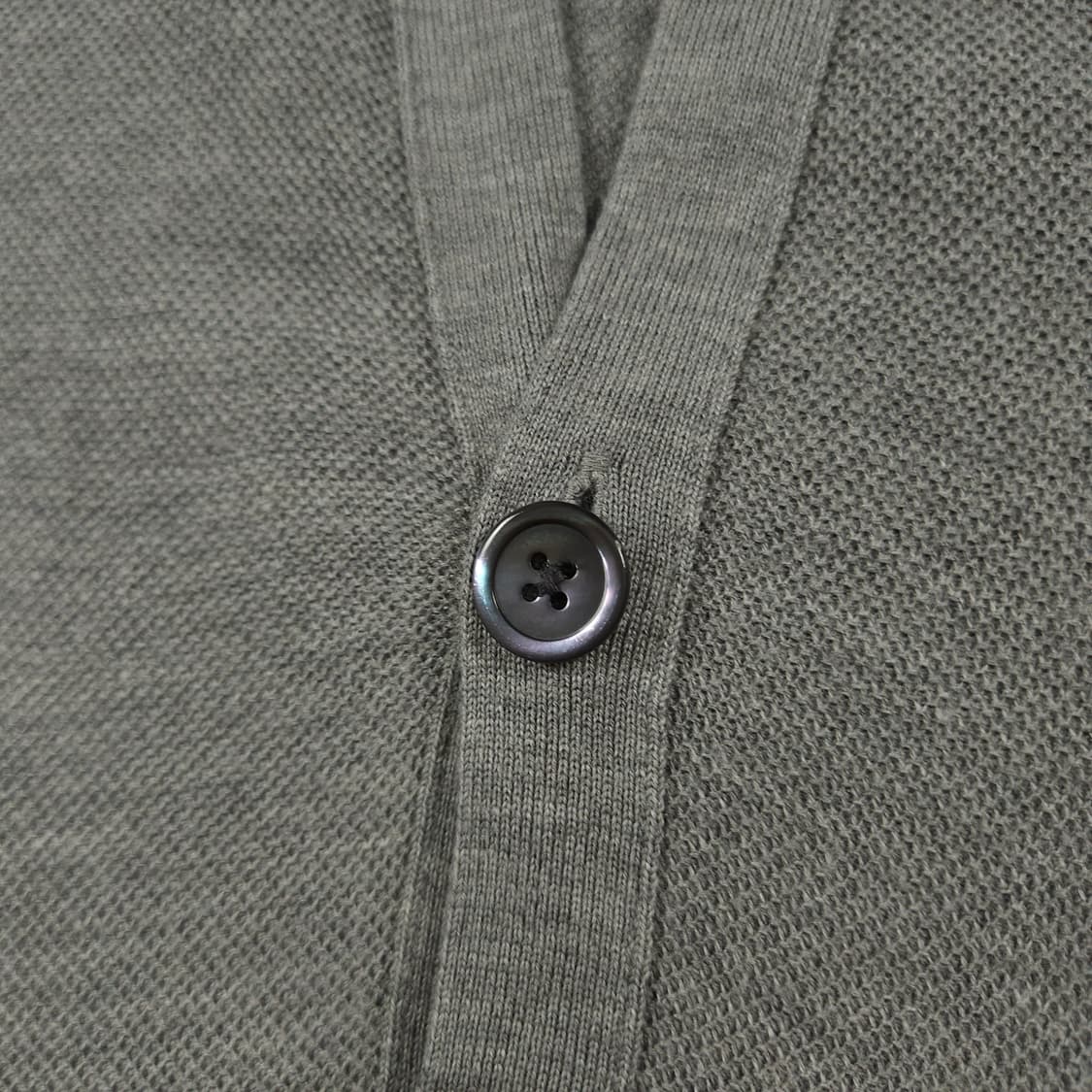 L(100)폴로 랄프로렌 코튼 가디건 그레이 상품이미지4