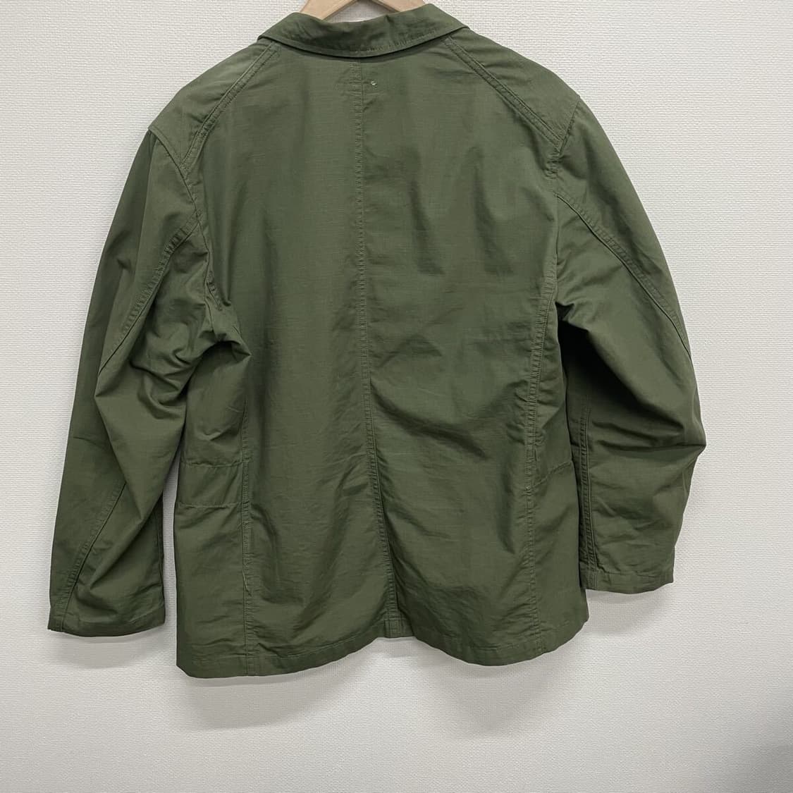 [M]엔지니어드가먼츠 코튼 립스탑 베드포드 자켓 올리브 상품이미지7