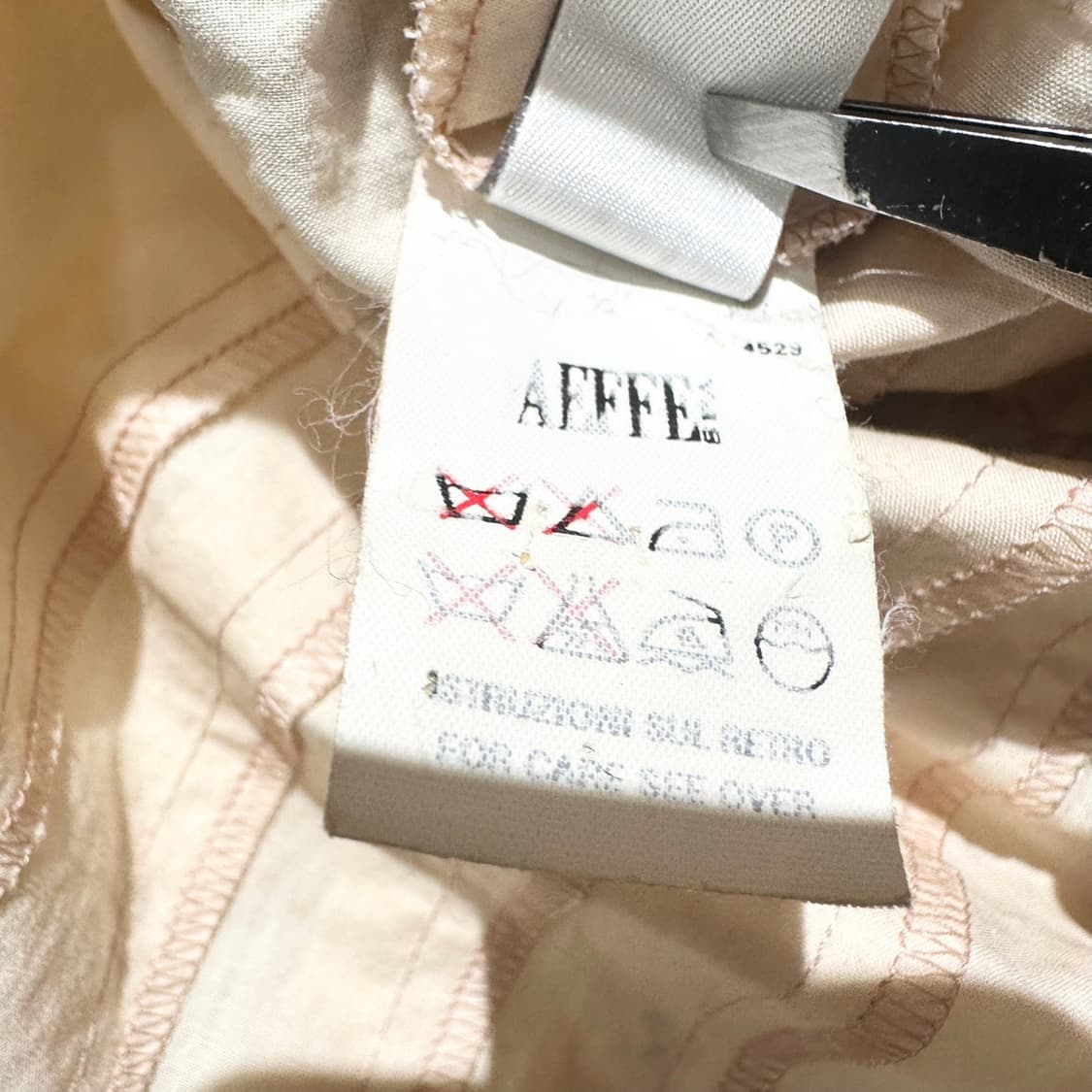 알베르타 페레티 시스루 슬리브리스 블라우스 상품이미지7