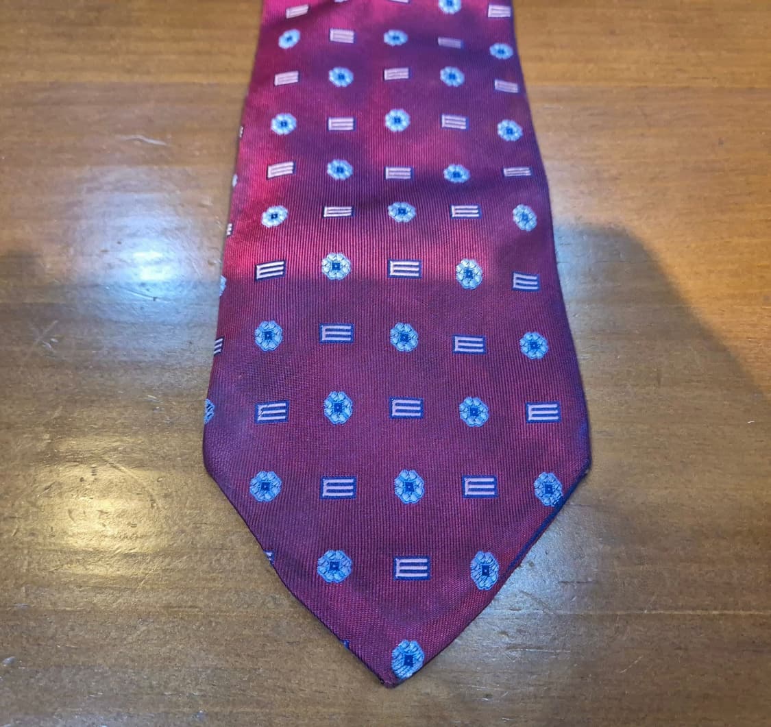 플라워 도트 타이 상품이미지1