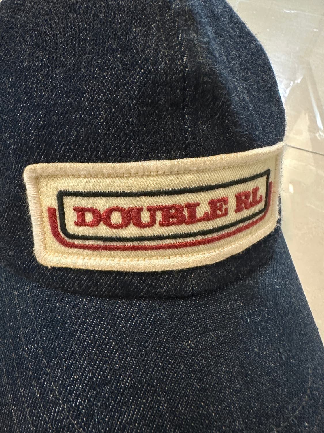 RRL 더블알엘 데님 트러커 볼캡 상품이미지3