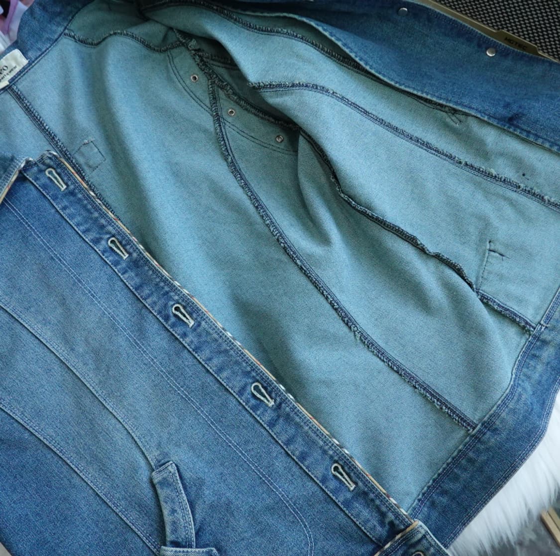 로데오(Rodeo) 여성 슬림핏 데님 자켓 1868 상품이미지9