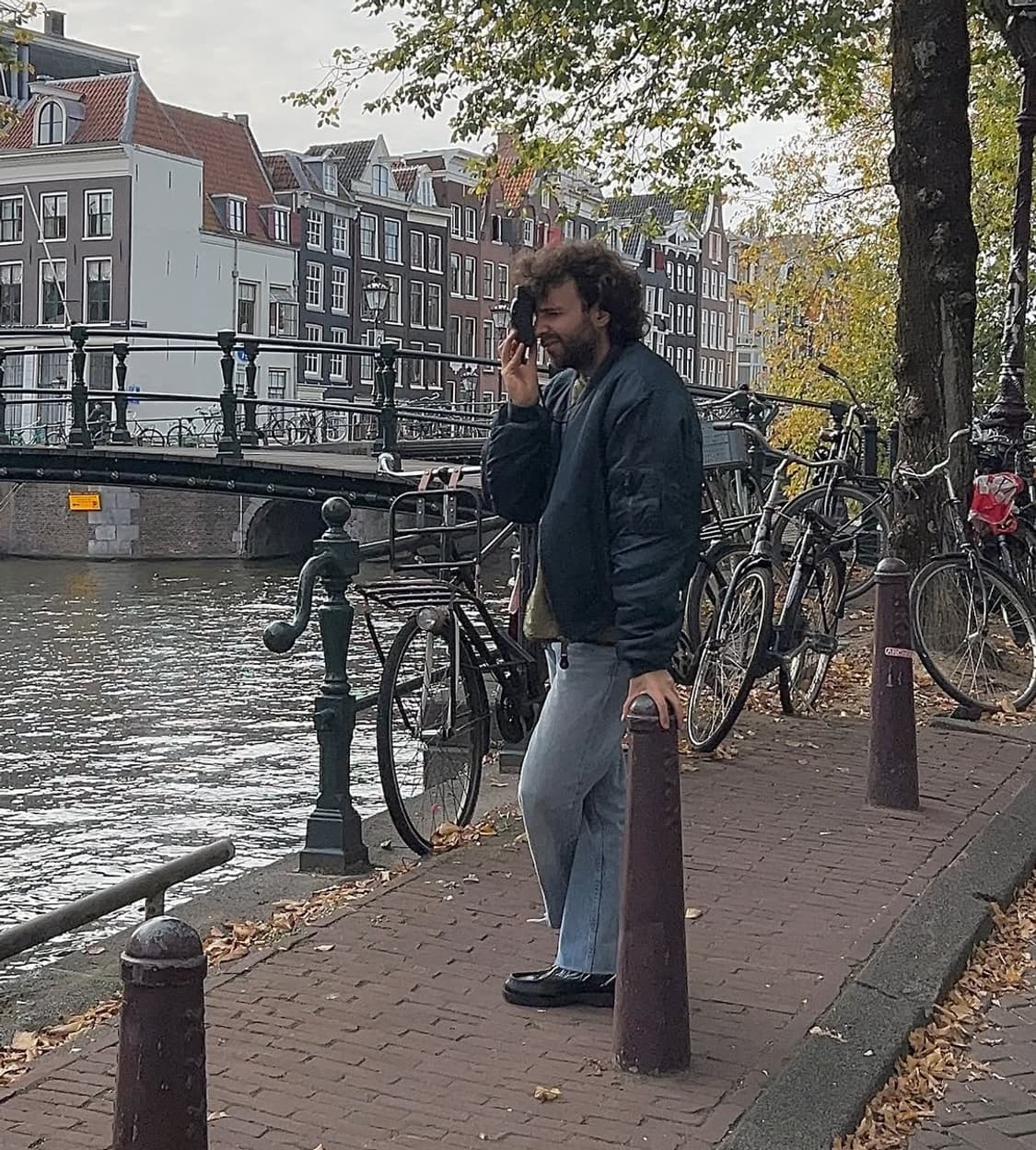 JW Anderson navy blouson 상품이미지2