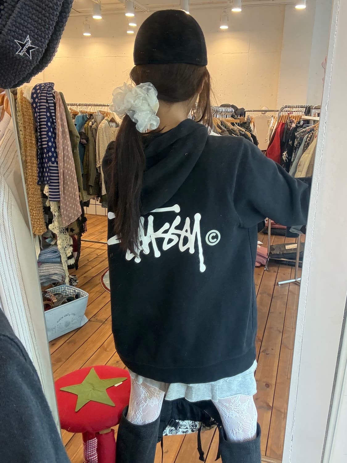 스투시 베이직 후드집업 상품이미지4