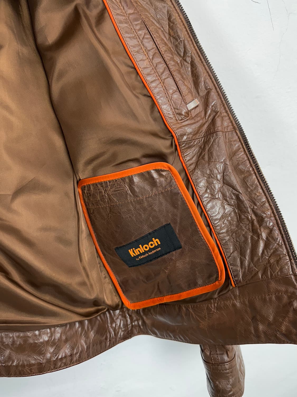 Kinloch Anderson Cowhide Leather Jacket 상품이미지5