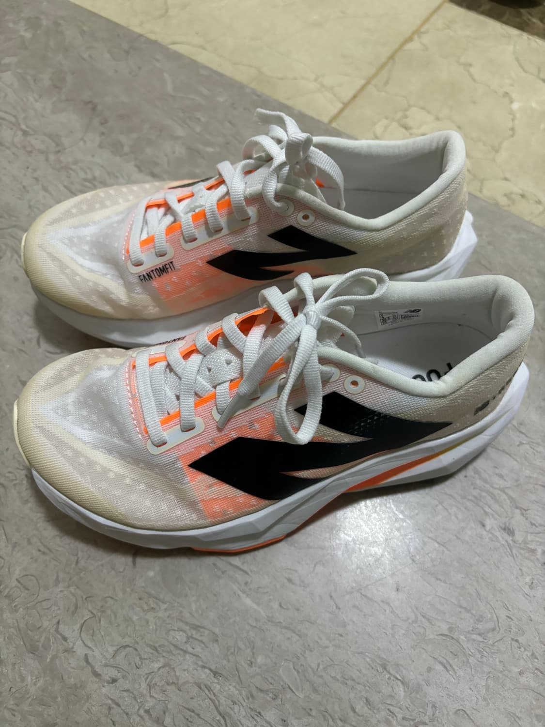 (W) 뉴발란스 퓨어셀 레벨 v4 아이보리 - D 와이드 상품이미지1