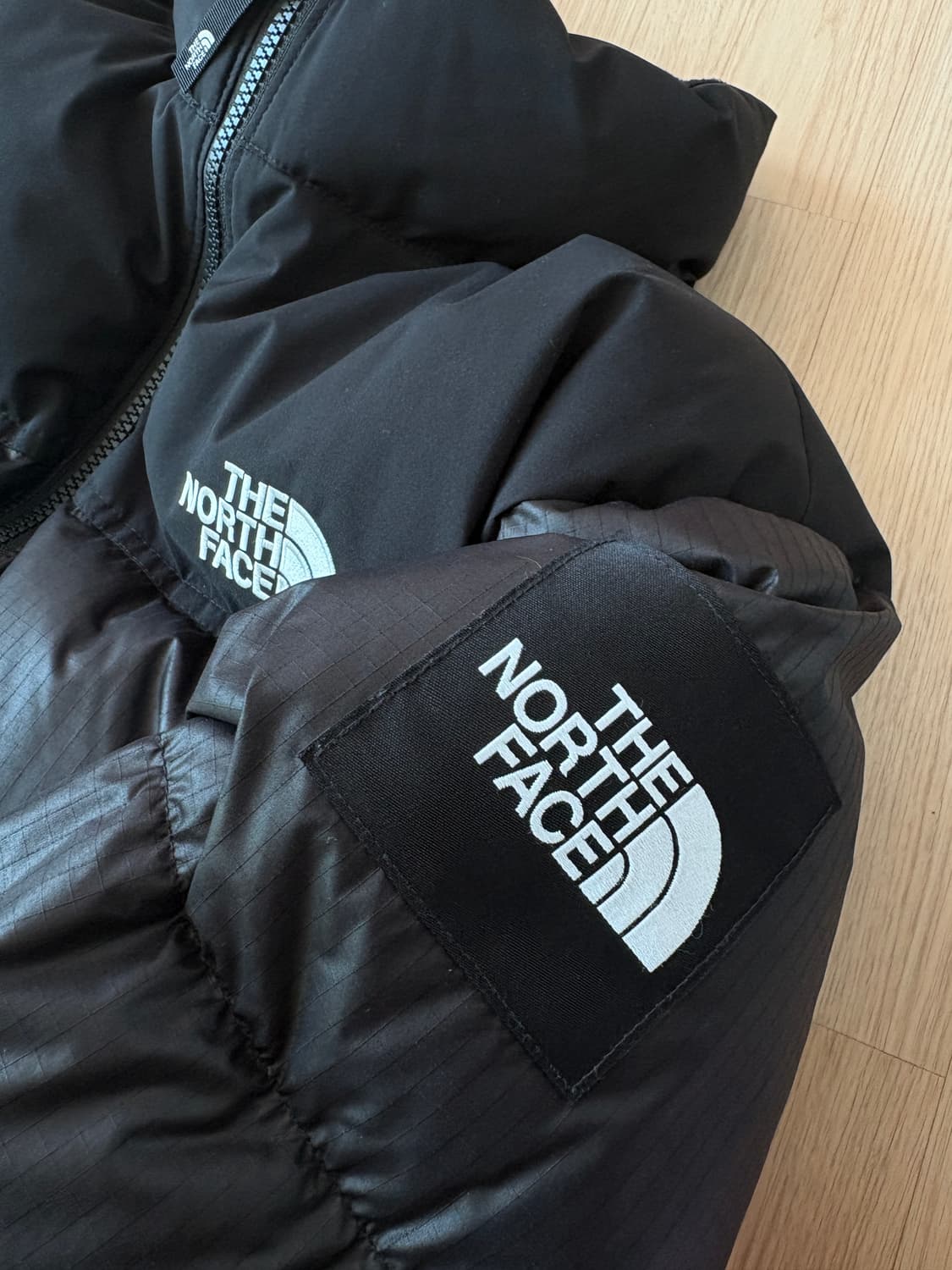 (W) 노스페이스 화이트 라벨 노벨티 눕시 다운 자켓 블랙 s 상품이미지5