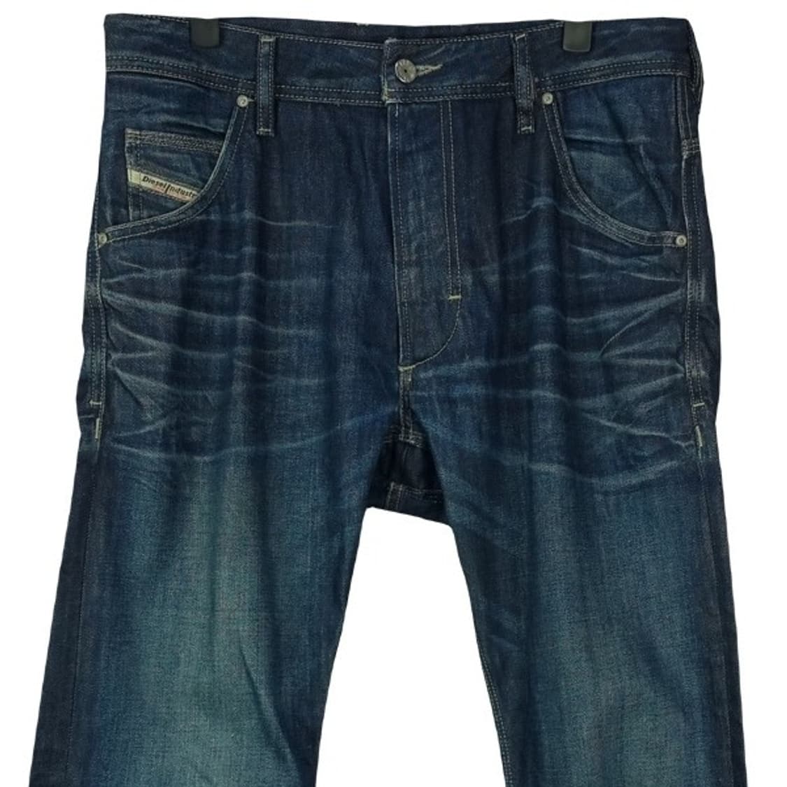 [디젤] 빈티지 워시드 스트레이트 데님 팬츠 청바지 P01444 상품이미지4