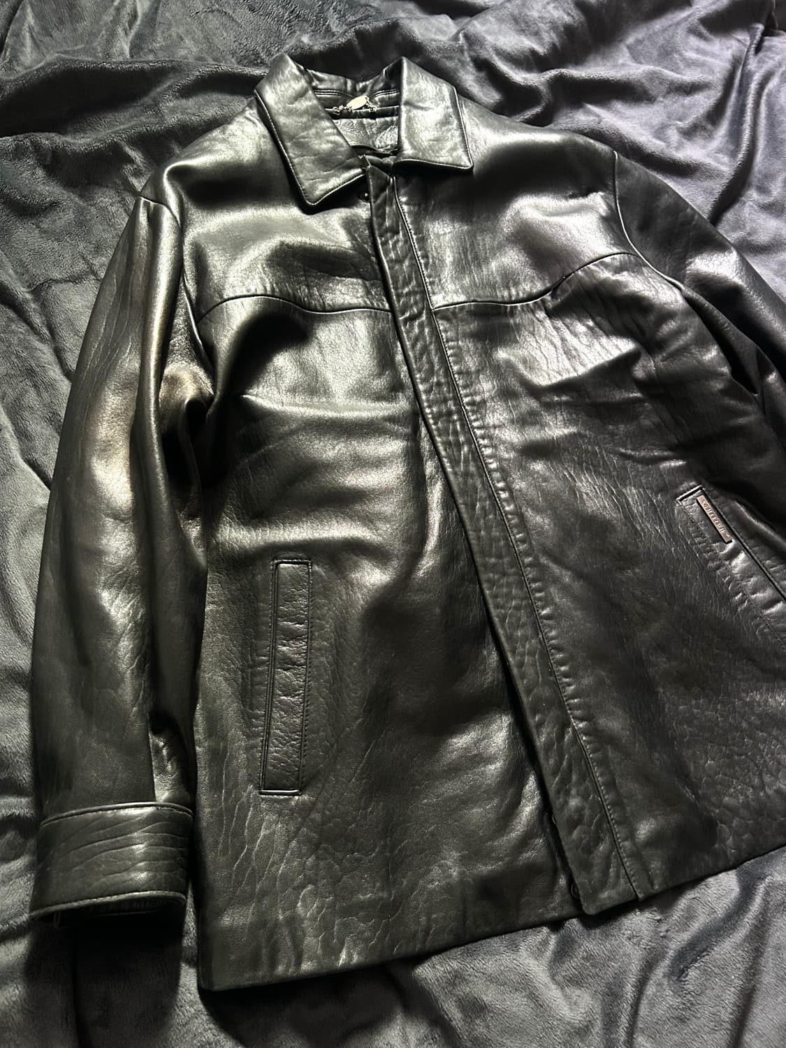 Sheep Skin Leather Coat 상품이미지5