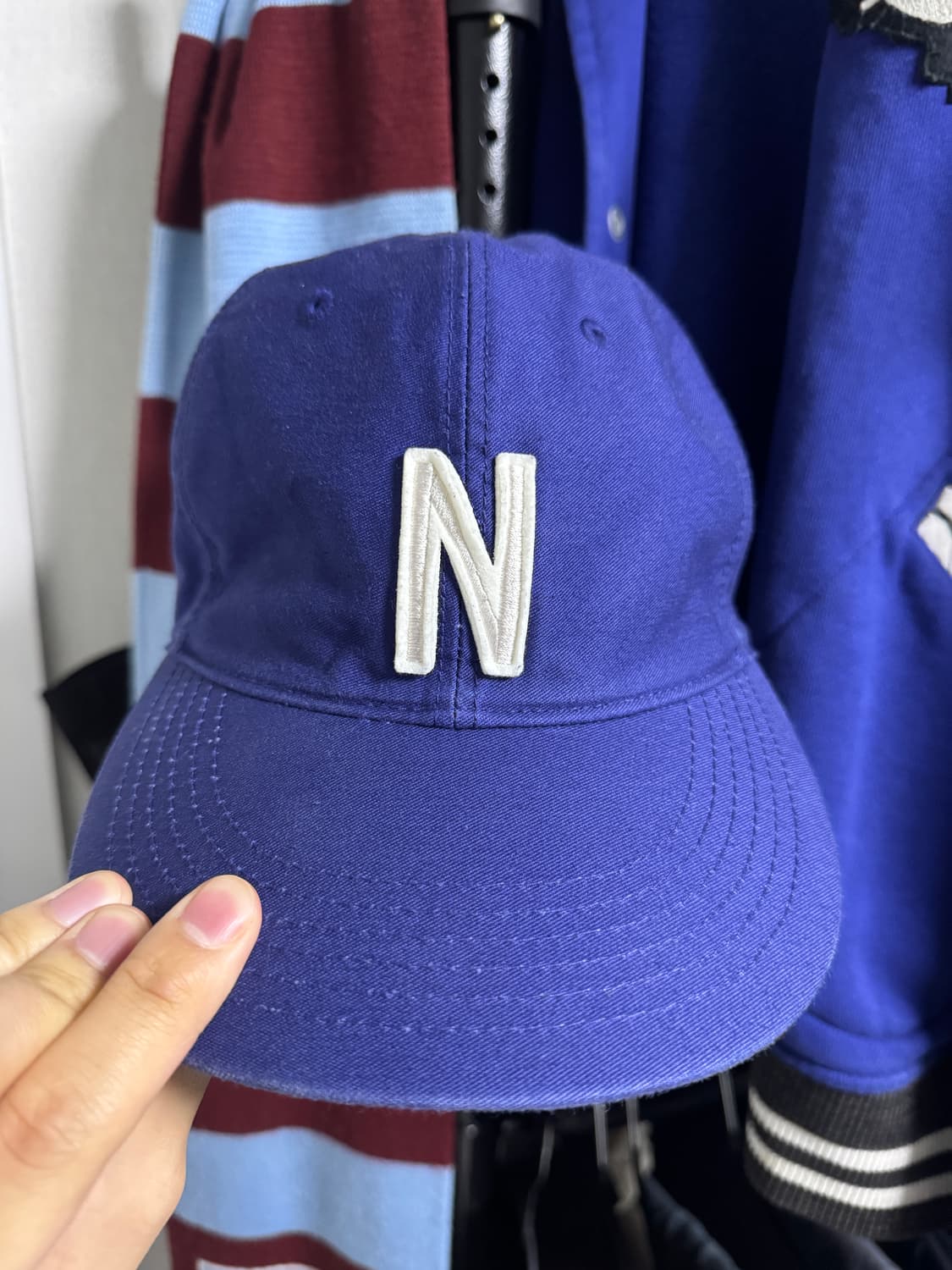 컬렉트피시스 x TEF Stores 블루 캡 L 상품이미지1