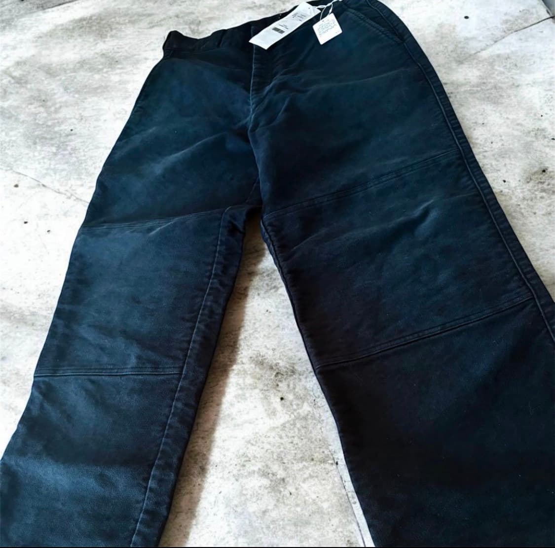 코모리 25aw 아오야마한정 몰스킨 페이드블랙 자켓,팬츠 3사이즈 상품이미지2