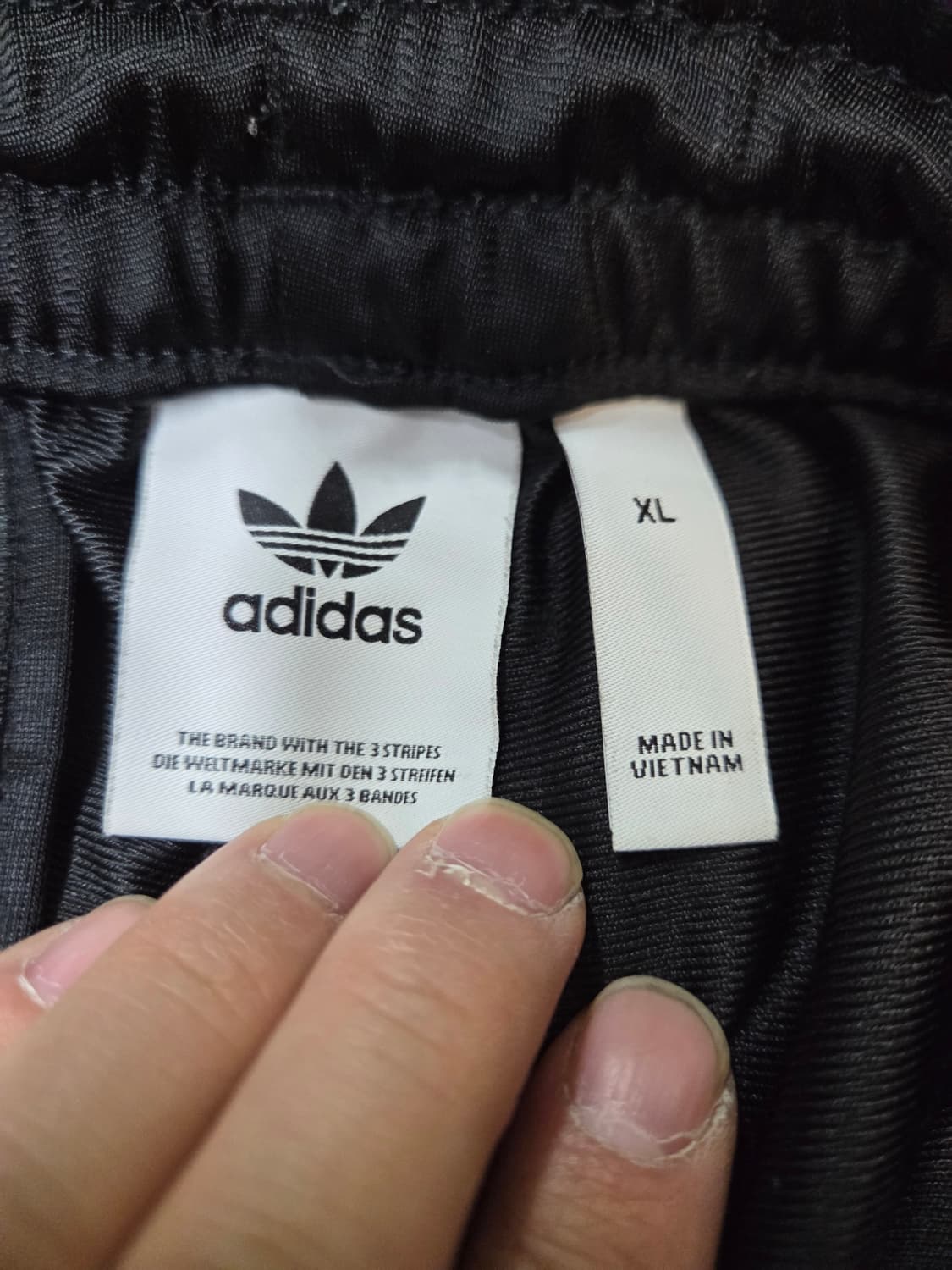 아디다스 파이어버드 트랙팬츠 검흰 xl 상품이미지3