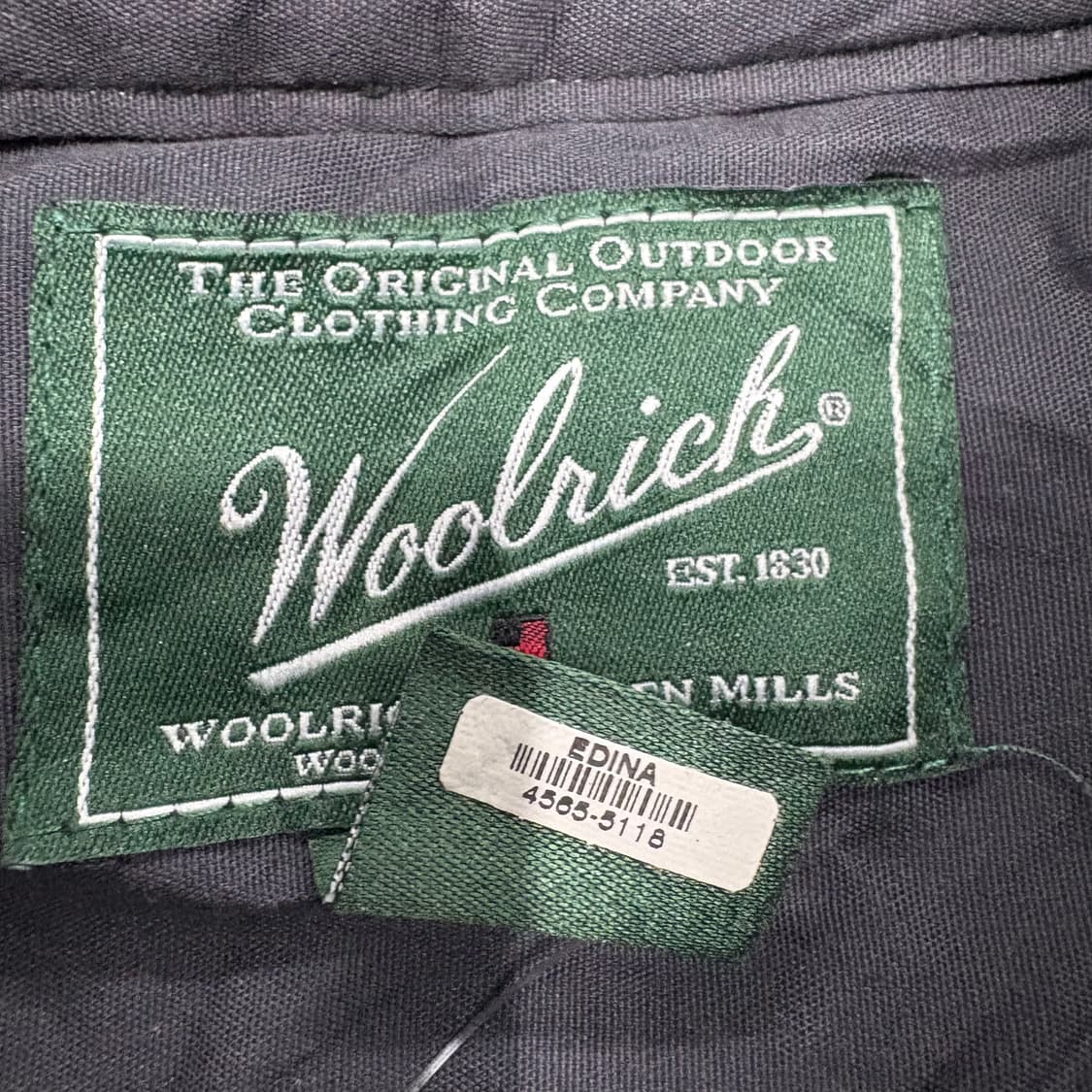 (100)울리치해군앨보패치셔츠 상품이미지5