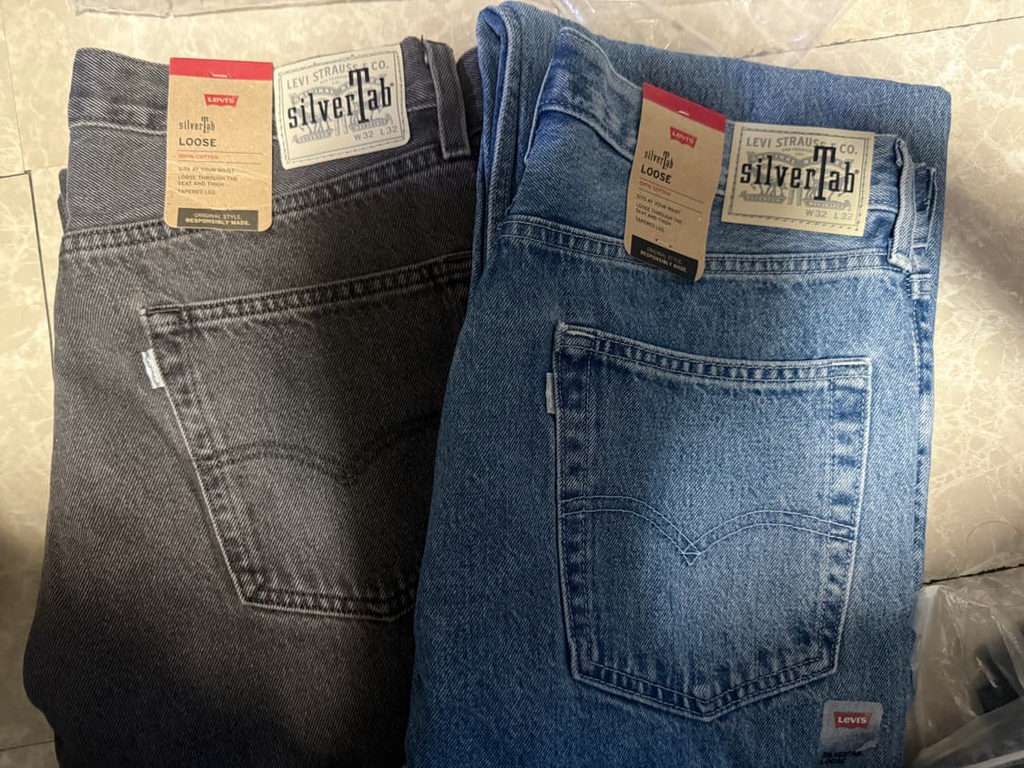 32사이즈 리바이스 실버탭 루즈진 2종 상품이미지1
