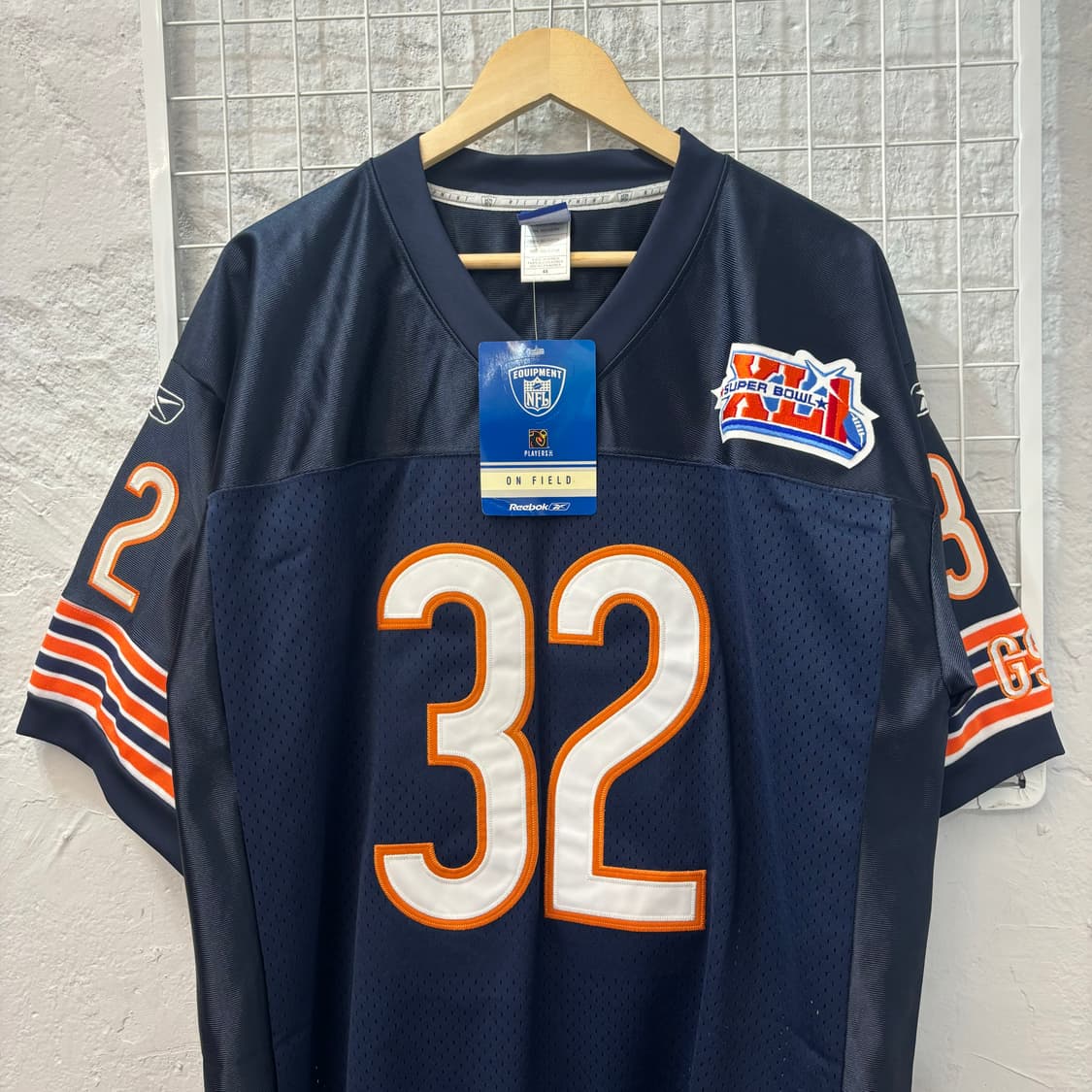 NFL X 리복 시카고 베어스 슈퍼볼 유니폼 져지 L 상품이미지3