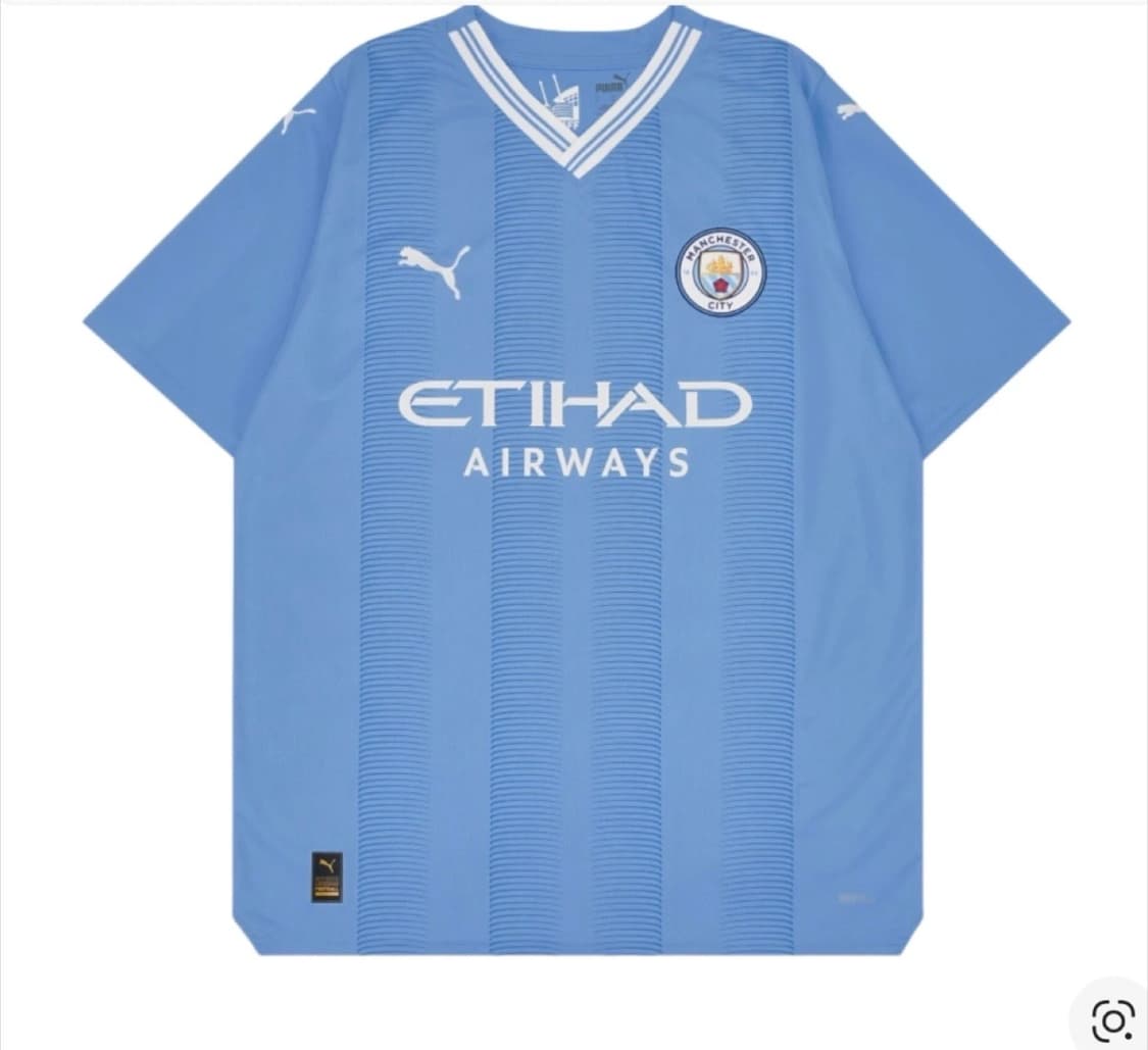 맨시티 유니폼 xl 2번 입음  상품이미지1