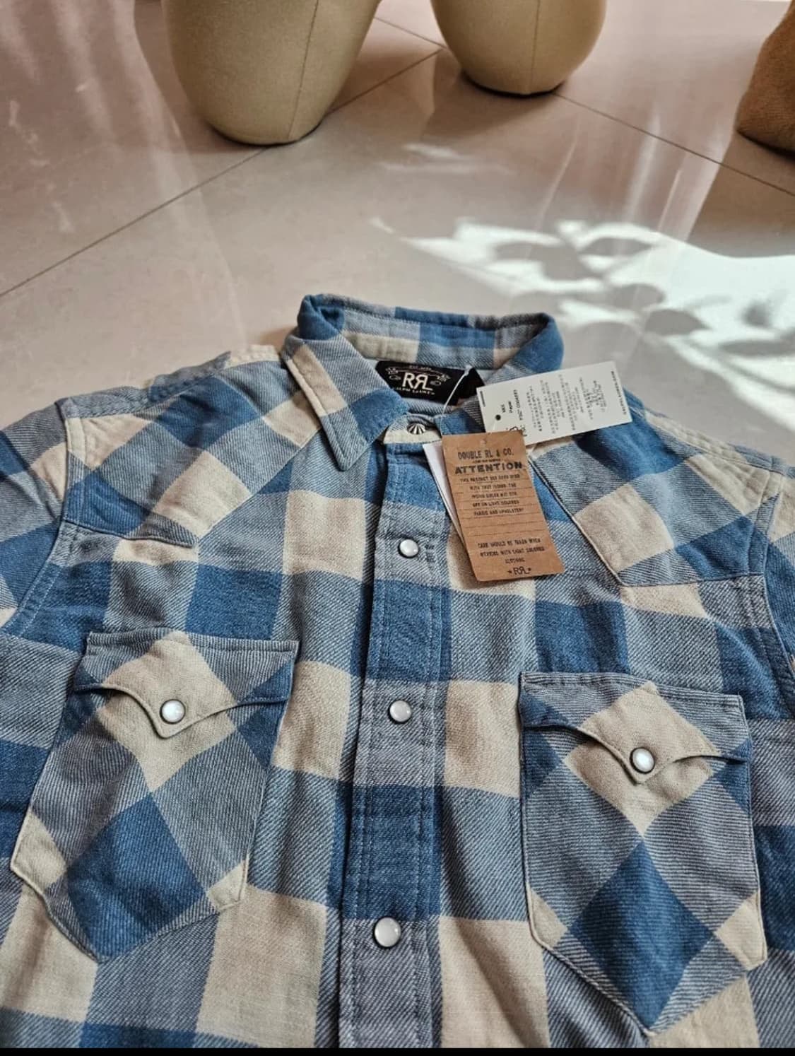 RRL 웨스턴 셔츠 M 상품이미지1