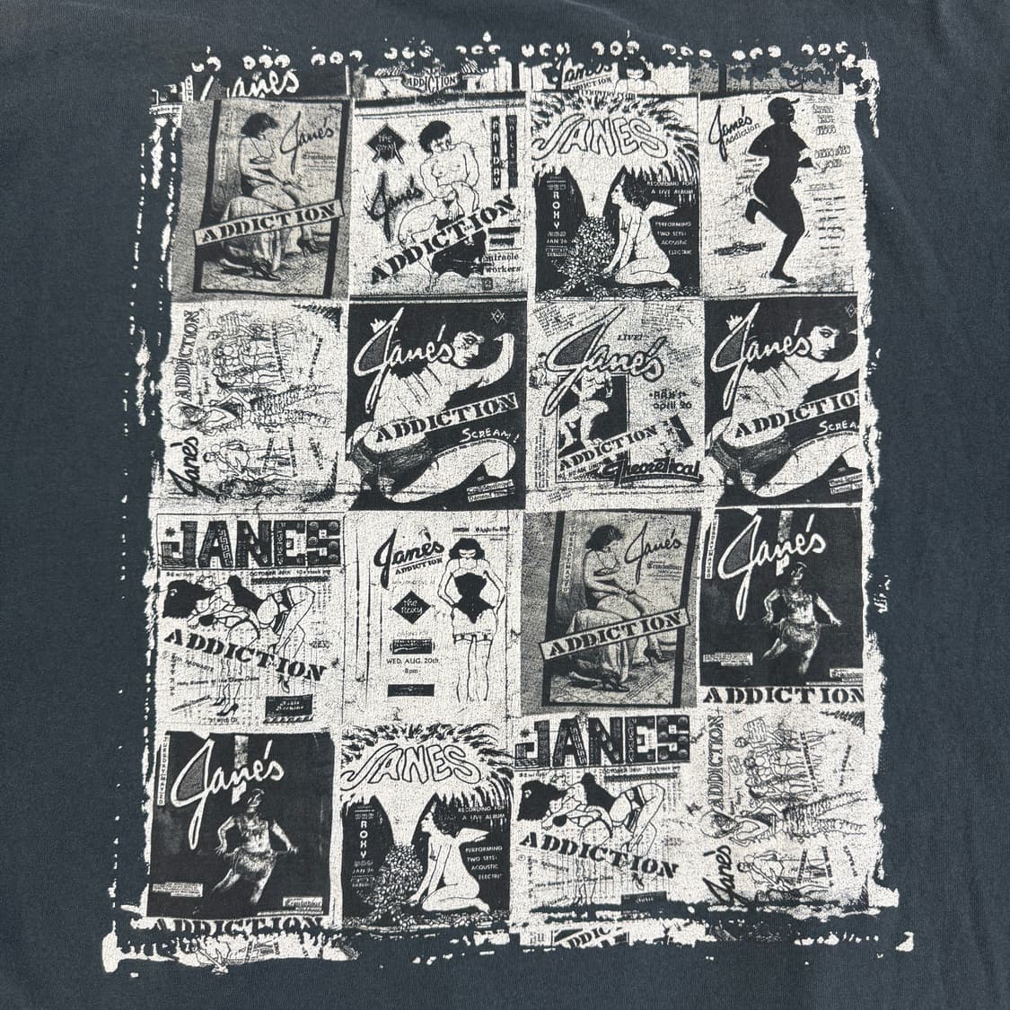 90s Janes Addiction 제인스어딕션 앨범 포스터 티셔츠 상품이미지5