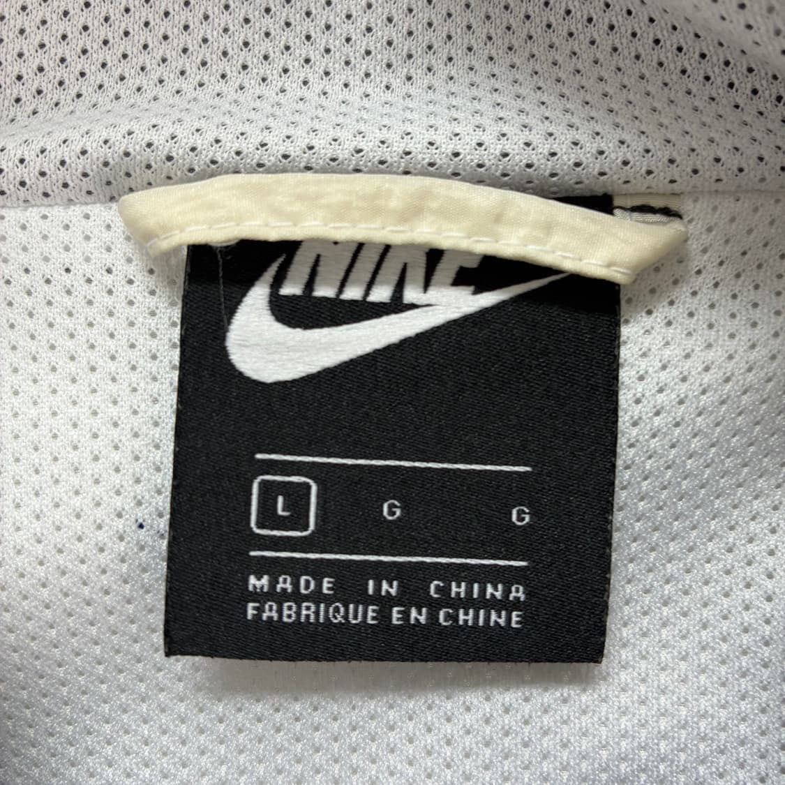 Nike 나이키 우븐 더블 스우시 실버네이비 윈드브레이커 상품이미지10