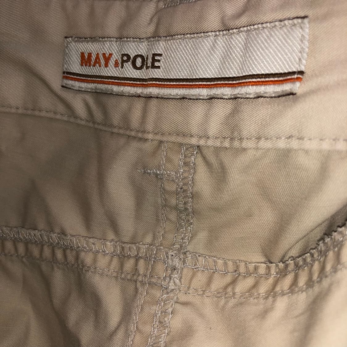 Vintage 💿  MAY & POLE beige w 상품이미지5