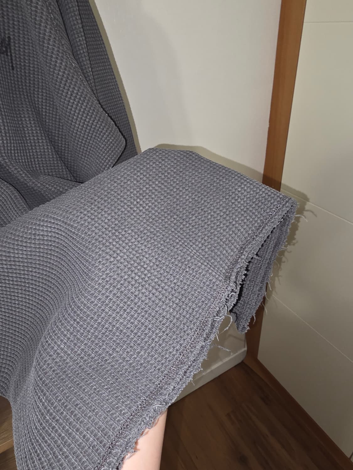 스투시 래글런 써멀 롱슬리브 크루 워시드 블랙 상품이미지4