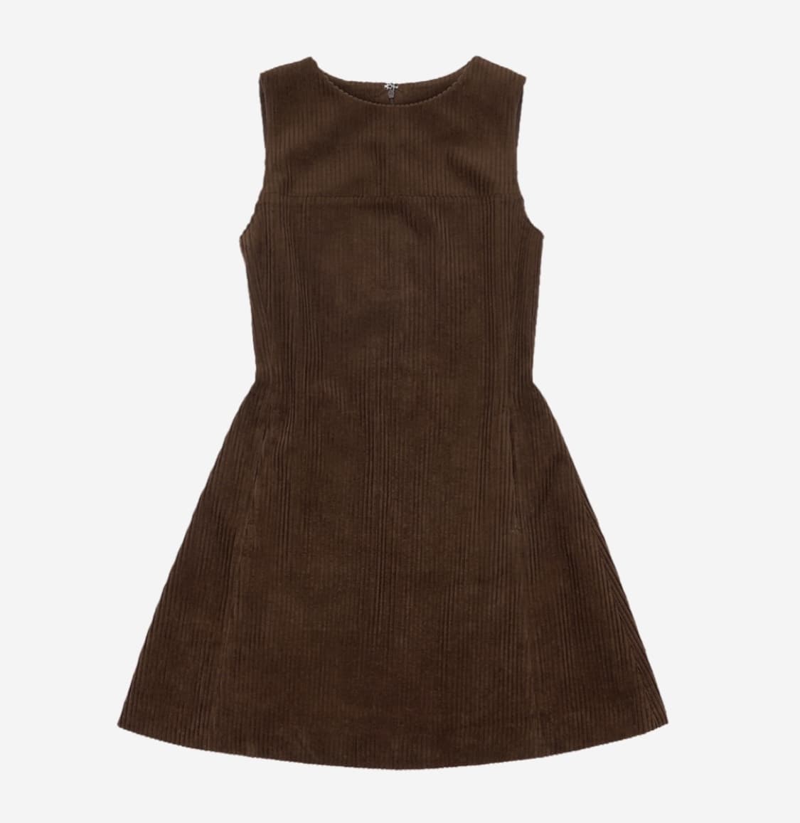 STU WOMEN CORDUROY DRESS BROWN[S] 상품이미지2
