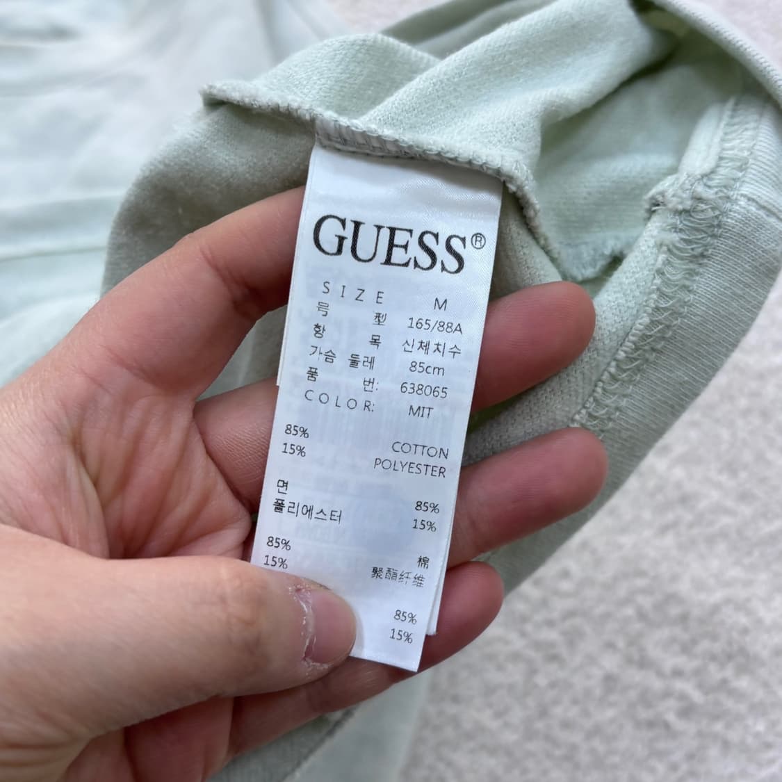 M 게스 여성 반팔 티셔츠 0407E1 상품이미지4