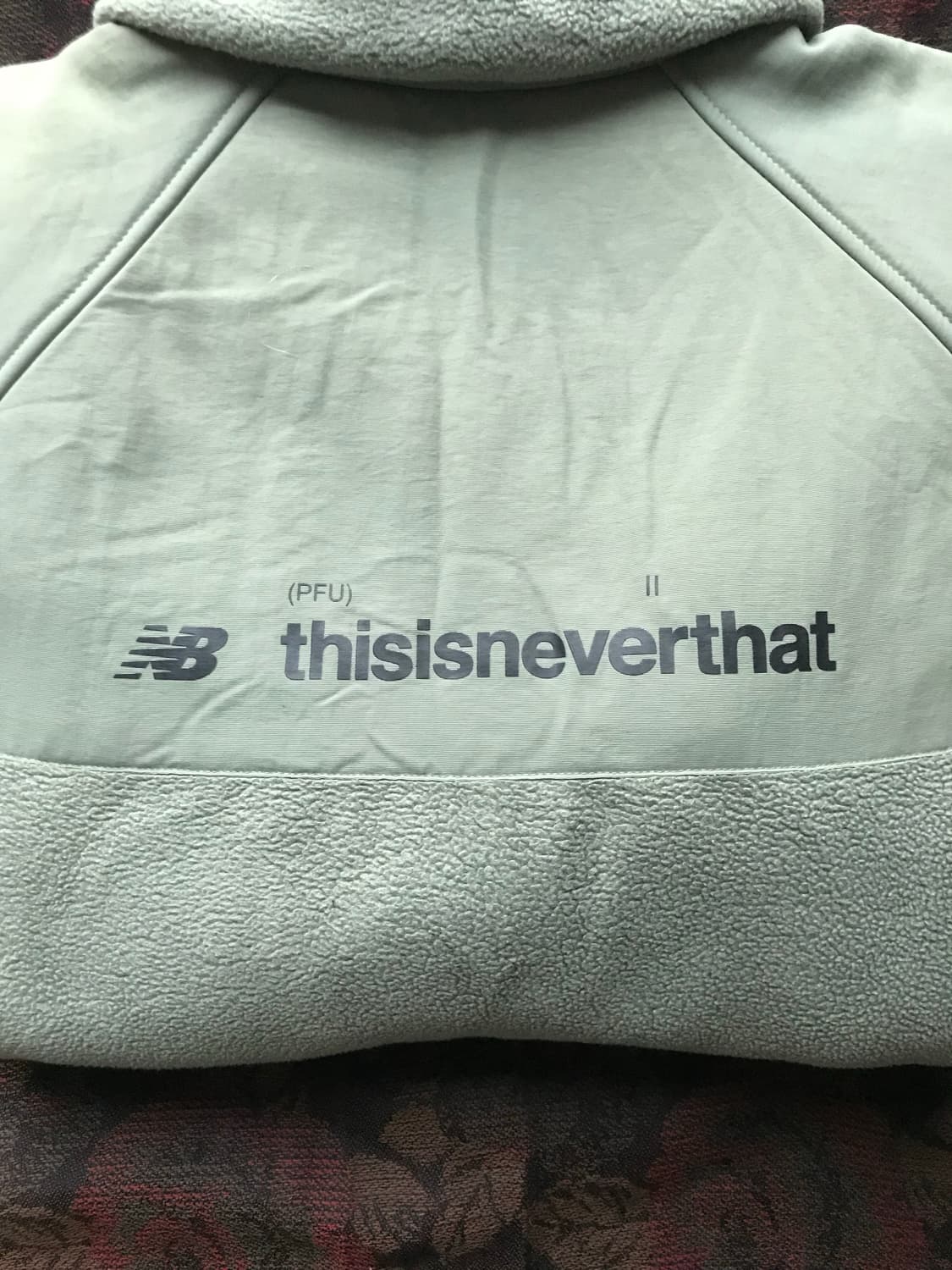 뉴발란스X디스이즈네버댓 PFU 플리스 집업 상품이미지1