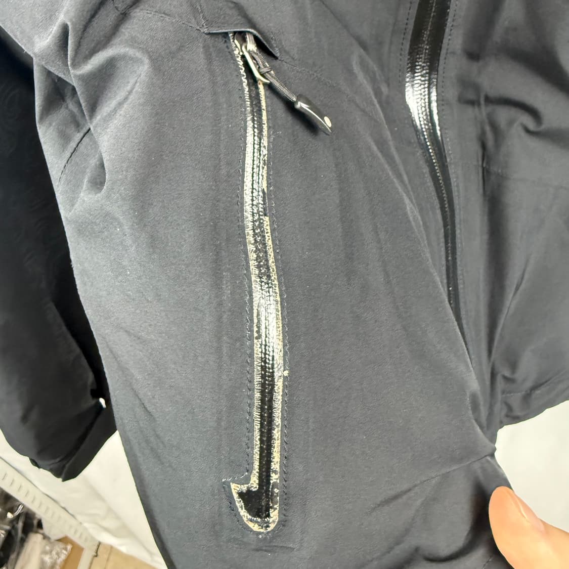 (S) 마모트 고어텍스 퍼포먼스쉘 자켓 블랙 상품이미지7