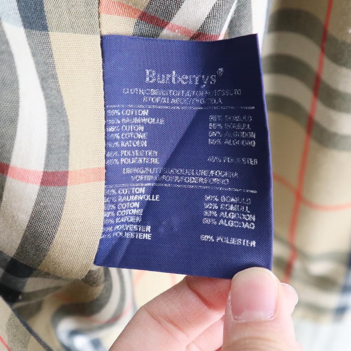 버버리 크래스트로고 해링턴 자켓   상품이미지7