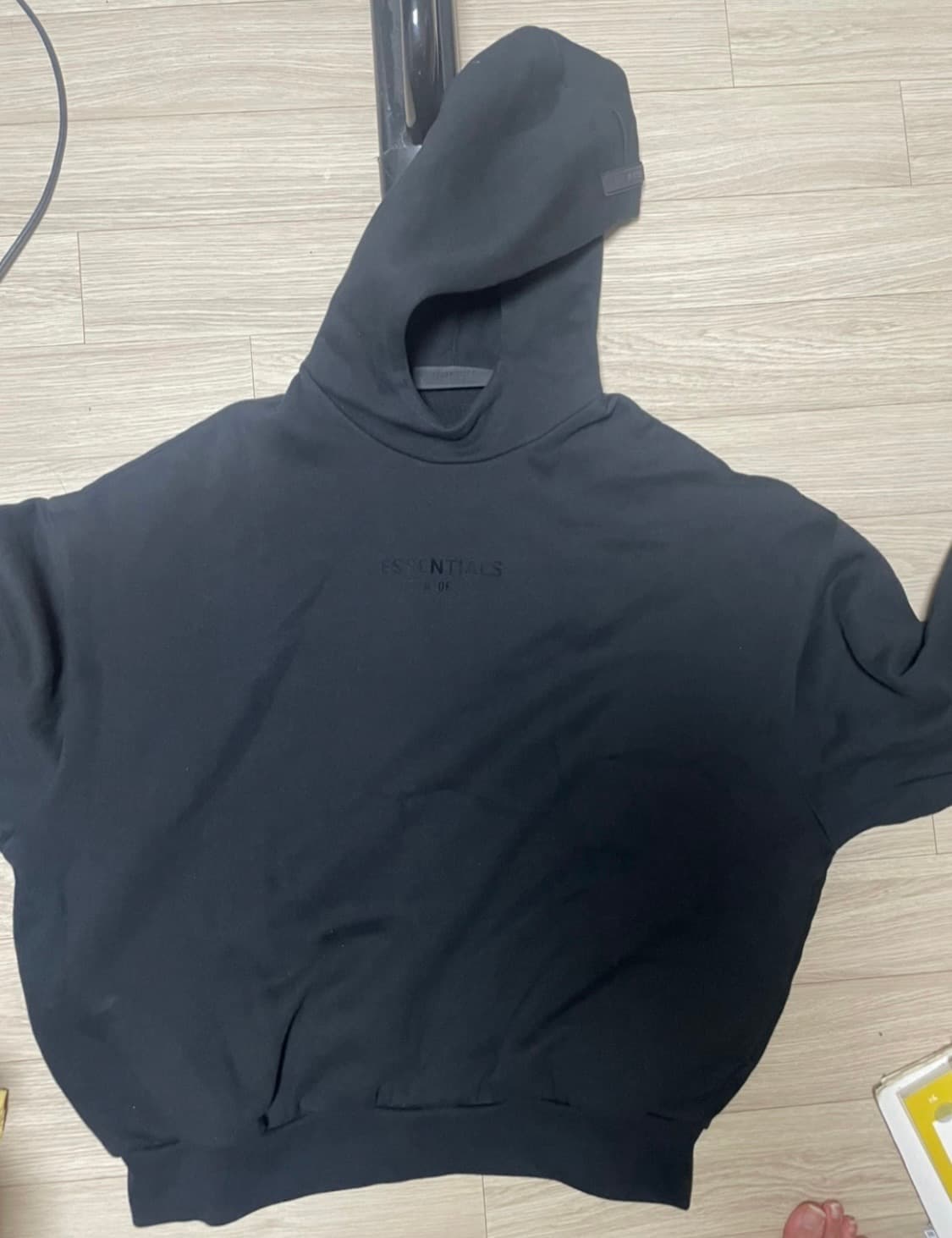 에센셜 후드티 s 상품이미지1