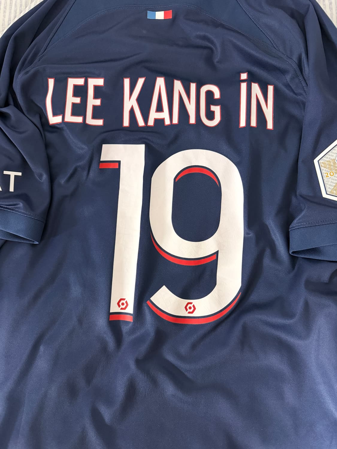 (M) 23-24 PSG 홈 유니폼 이강인 마킹 파리생제르망 이강인데뷔 상품이미지2