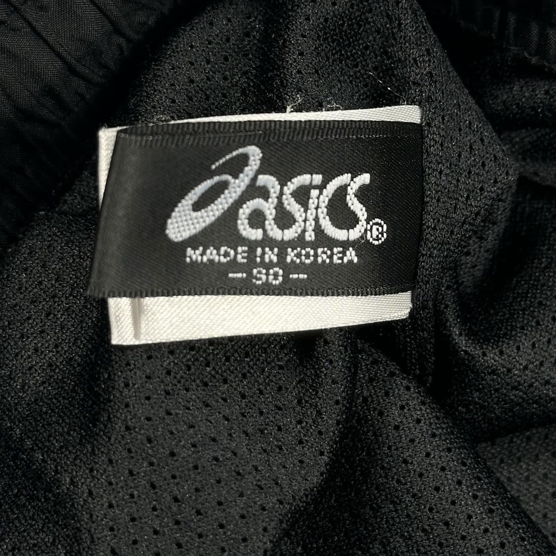 아식스 트레이닝 와이드 블랙 우븐팬츠 (XL) 상품이미지6