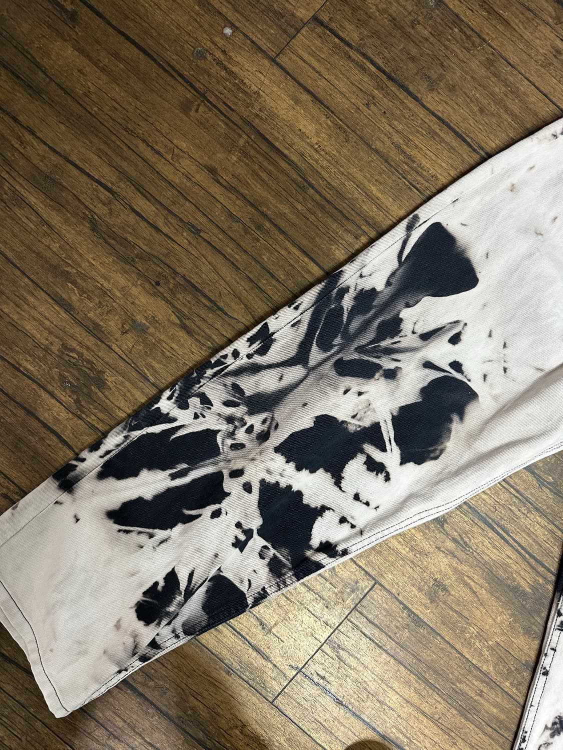 캘빈클라인 워싱 데님 와이드 와일드 패션팬츠 30사이즈 상품이미지3