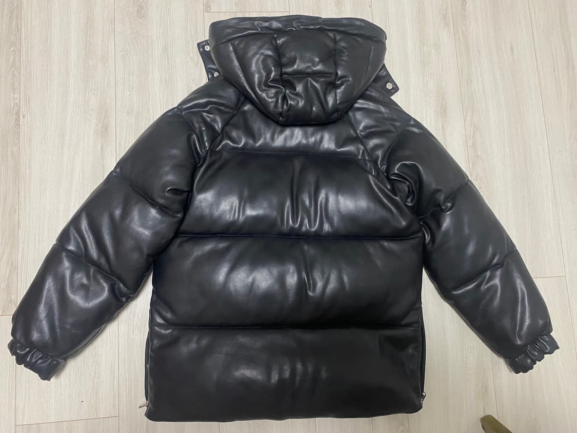 옷장장리중, 급처, 아베크롬비 가죽 패딩 상품이미지4