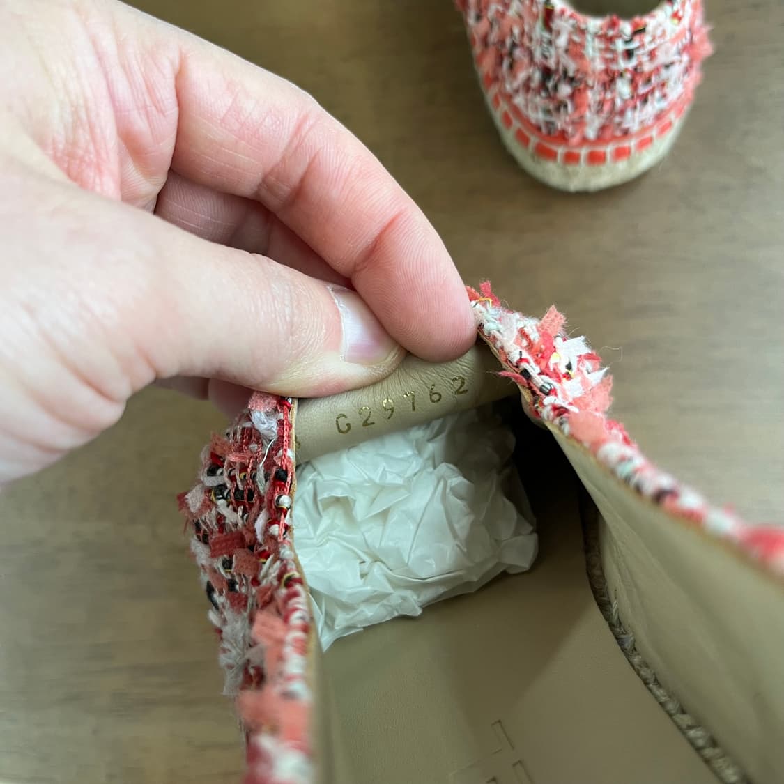 샤넬 트위드 에스파듀 36 상품이미지6